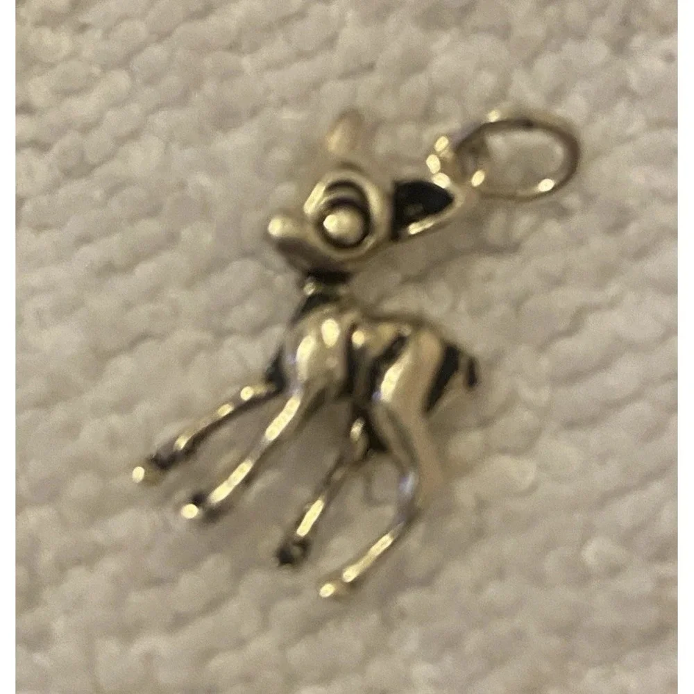 Bambi 925 Sterling Disney Charm  Disneyland Fawn Deer